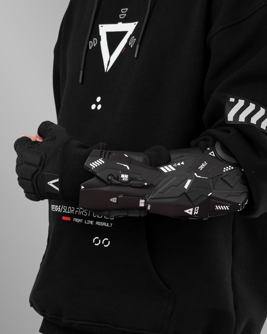 🦾 Black Cyber Forearm Guard