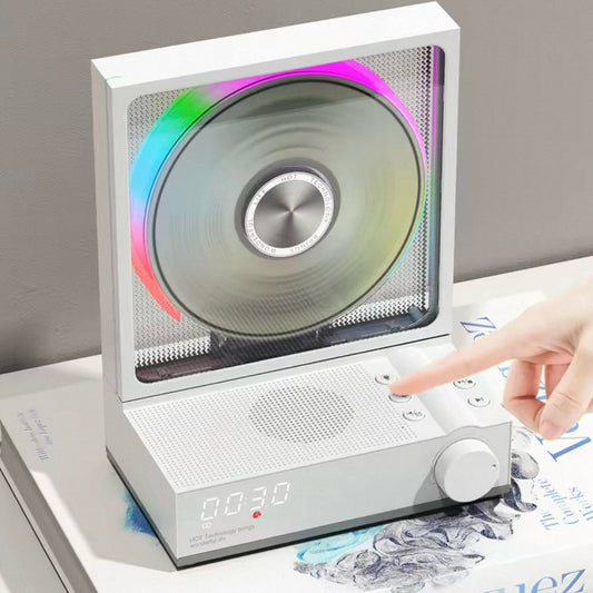 💿All-in-One Transparent CD Player with Bluetooth 5.3