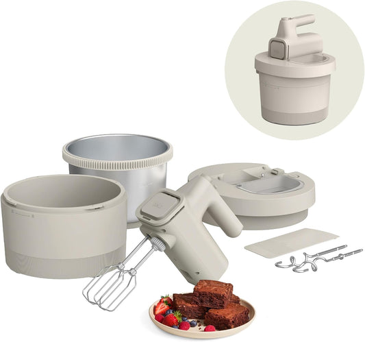 🥣 2‑in‑1 Hand & Stand Mixer