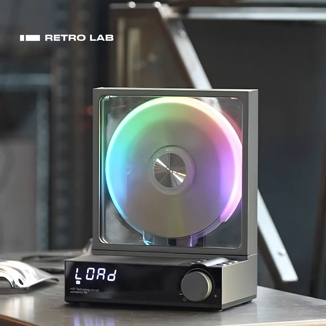 💿All-in-One Transparent CD Player with Bluetooth 5.3