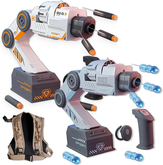 🤖 Smart Tracking Mechanical Arm Foam Blaster